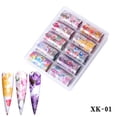 thumbnail image 1 of Fiudx Ofertas relampago Calcomanías adhesivas Consejos artísticos Decoración DIY Estampado Manicura, 1 of 3