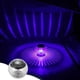 thumbnail image 4 of Luz solar flotante para piscina - Luz LED impermeable que cambia de color para jacuzzis y piscinas - Luz solar sumergible de 10 cm con batería recargable - 1 luz de plástico blanco para decoración, 4 of 7