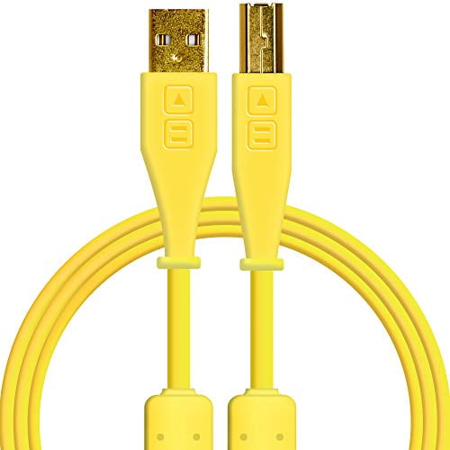 Chroma Cables Audio Optimized USBA to USBB Cable (Yellow)