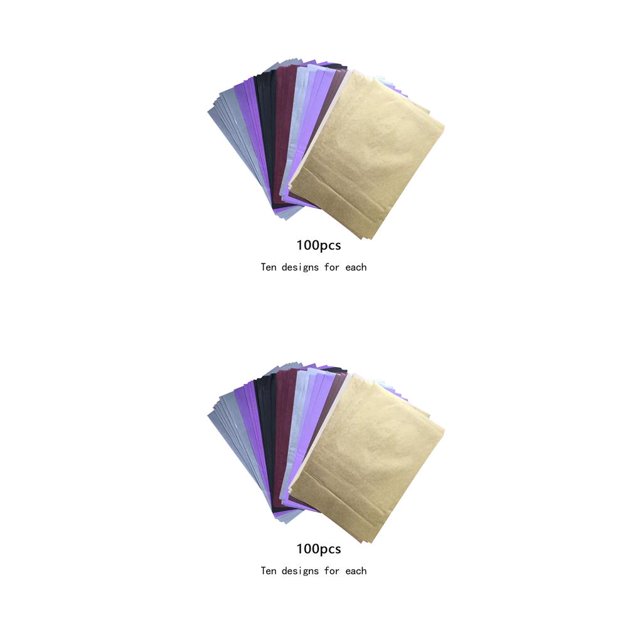 Moyic Papeles de regalo TureClos A5 Papeles de embalaje de impresión multicolor Papeles de embalaje de regalo de bricolaje plegables Type3 NO3