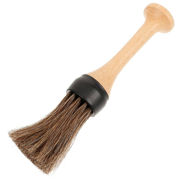 Cepillo para el pelo de barbero, cepillo para peluquería, plumero para el cuello, cepillo para cortar el pelo, barbería, plumero para el cuello con mango
