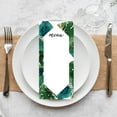 thumbnail image 3 of Koyal Wholesale Tropical Palm Leaves Printable Wedding Paper Menu Cards for DIY Printer, Pack of 52, 3 of 5