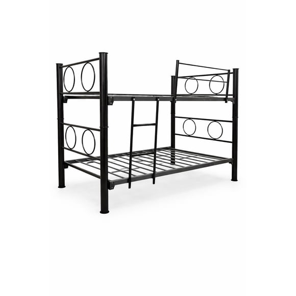 Litera doble matrimonial - Diseño Tuna color negro