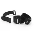 thumbnail image 5 of Cable Ties Reusable Self Adhesive Black Width 20mm Nylon Strap Reverse Buckle Line Wire Organizer Hook Loop Bundle Fastener 20x500mm 10 pieces, 5 of 5