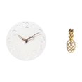thumbnail image 1 of Reloj de pared decorativo, estatua de resina, escultura, figura de fibra de madera, silencioso, sin , arte moderno único, ideal para sala de est, 1 of 8