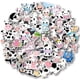 thumbnail image 1 of 50 Pcs Cow Stickers Pack, Vinyl Waterproof Cute Cartoon Animal Sticker for Kids, 1 of 4