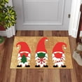 thumbnail image 5 of Joy 16 x 24 Inch Decorative Floor Mat Christmas Wreath Candy Cane Snowflake Doormat, 5 of 6