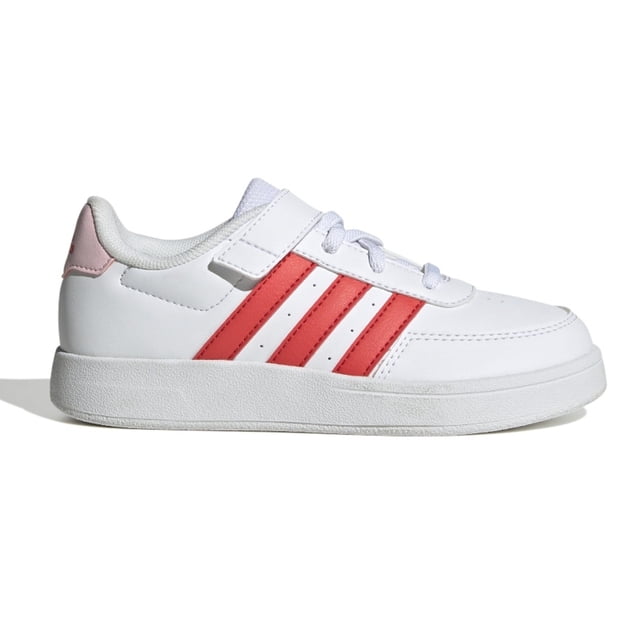 Tenis Adidas Breaknet 2.0 Blanco-Rojo HP8967 Niña 20cm