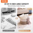 thumbnail image 3 of STAWAY Extra Large Cotton Rope Storage Basket - 87L Woven Blanket Organizer with Portable Handles - Perfect for Toys, Clothes, and Home Essentials, 3 of 9