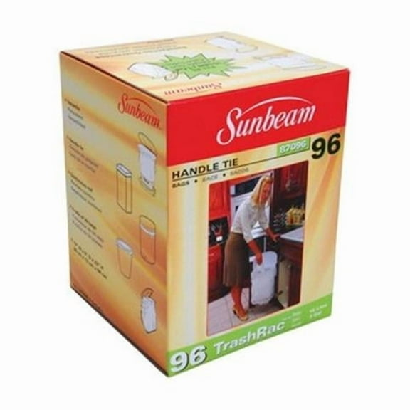 Sunbeam Trashrac 87096 3 gal Trash Bags