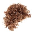 thumbnail image 1 of unbranded Peluca Afro Rizada Corta Color Marrón Transpirable Ideal Para Eventos Y Disfraces, 1 of 6