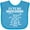 Turquoise, variant on Inktastic Future Robotics Engineer Robot Boys or Girls Baby Bib