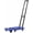 Blue, variant on Foldable Silent Hand Truck— Household Flatbed Cart / Outdoor Luggage Cart