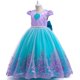 thumbnail image 4 of Vestido De Sirena Bordado De Bebé Niña Disfraz De Princesa Ariel Cosplay Fiesta De Cumpleaños Navidad Disfraces De Halloween Niños, 4 of 4