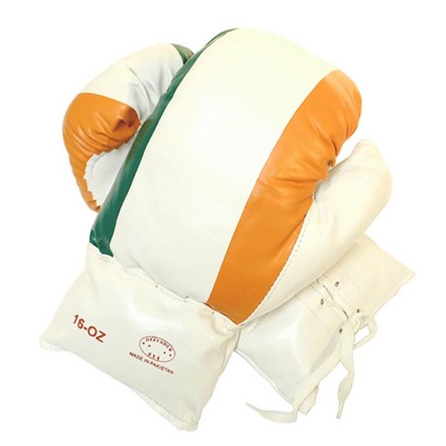 11316 Ireland Flag Boxing Gloves, 16 oz