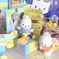 thumbnail image 4 of Sanrio Flowers And Youth Series Pochacco Doll Ornament Kawaii Toy Anime Cute Model Toys Birthday Gift Christmas Gifts, 4 of 5