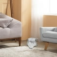 thumbnail image 2 of HEALEEP Child Step Stool Acrylic Light Grey for Bathroom 1Pcs, 2 of 8