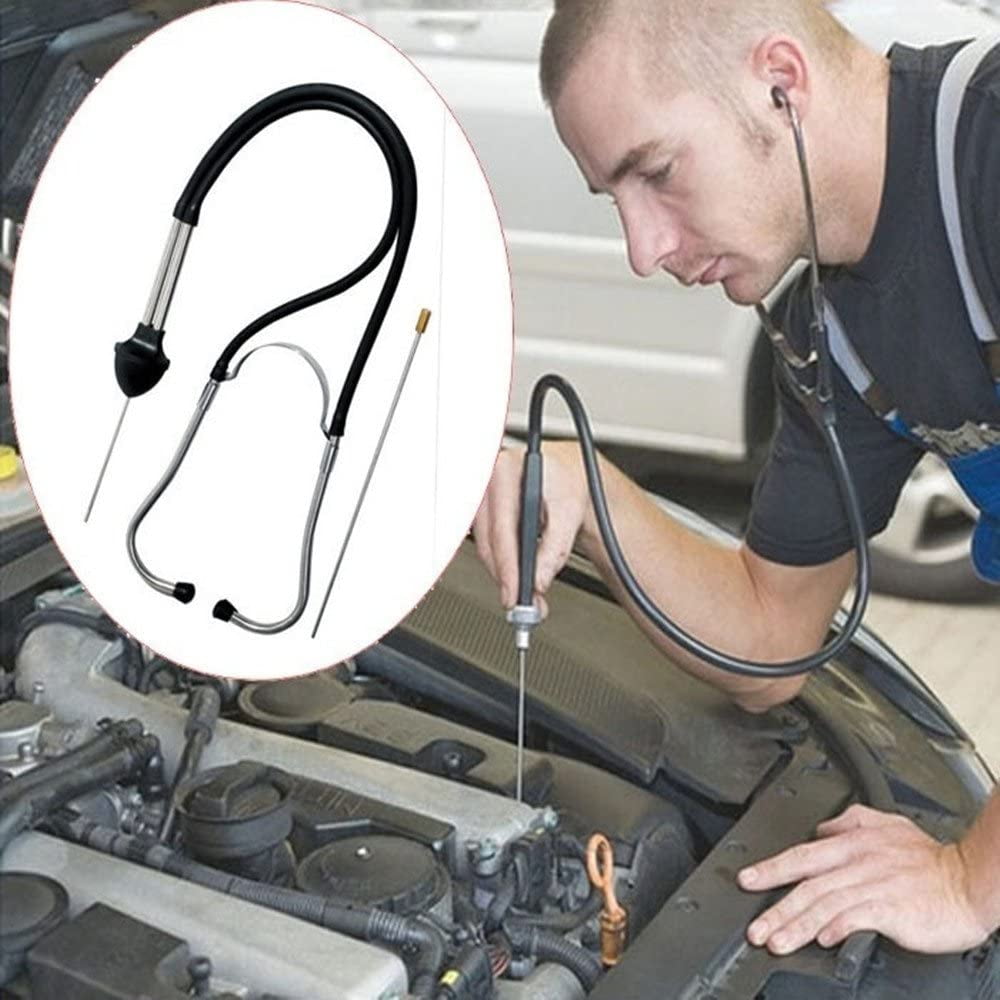 Auto Cylinder Hearing Stethoscope Car Engine Block Diagnostic Tool Mechanics 
