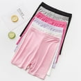 thumbnail image 6 of HAWEE 6 Pack Girls Bike Shorts Breathable Stretchy Modal Pettipants Sports Dance Shorts Solid Casual Athletic Shorts for Kids Little Girls, 6 of 7