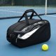 thumbnail image 5 of Bolsa tenis multifuncional para hombres y mujeres, ideal para principiantes y profesionales. Bolsa ligera para bádminton y raquetas tenis. Negro, 5 of 8