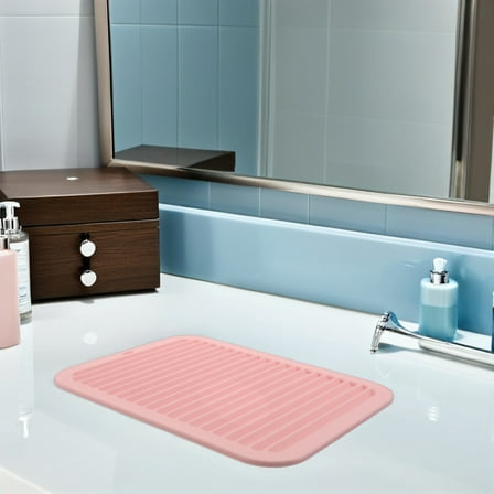 BESTYASH Compact Silicone Heat Mat for Curling Iron and Flat Iron Safe for Home Countertops