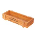 thumbnail image 3 of Multifunctional Wooden Succulent Flower Pot Storage Box Organizer for Potted PlantDark Wooden Color, 3 of 4