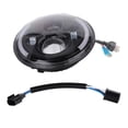 thumbnail image 1 of Waterproof Front Light,150W 7inch Round Headlight Motorcycle Headlight LED Headlight Top-Notch Performance, 1 of 8