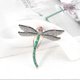 thumbnail image 3 of Crystal Vintage Dragonfly Brooches for Women Insect Brooch Pin Dress Coat Accessories Cute Jewelry, 3 of 5