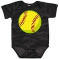 thumbnail image 3 of Inktastic Personalized Softball Boys or Girls Baby Bodysuit, 3 of 5