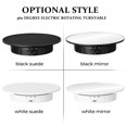 thumbnail image 4 of Photography 360 Degree Electric Rotating Turntable Display Stand for Video Photography Props Speed Adjustable Display Turntable, 4 of 7