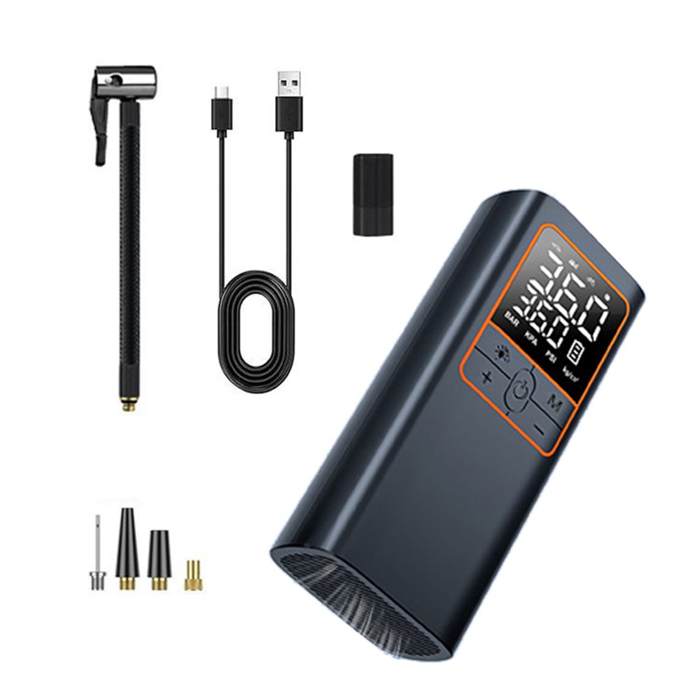 HLONK Digital Tire Inflator Portable Cordless Car Air Compressor Air Pumps with LED Light Universal Tire Inflator Rechargeable