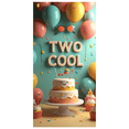 thumbnail image 3 of Colorful and Fun Banner for Second Birthday Bash Two Cool Theme Party Supplies Background Decoration Backdrop for Photography Props Birthday Party Decorations, 3 of 4