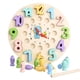 thumbnail image 2 of Forma de Reloj de clasificación Tiempo de enseñanza Bloques de números Rompecabezas Clasificador Rompecabezas Aprendizaje Salvador Juguetes de rompecabezas de reloj, 2 of 10
