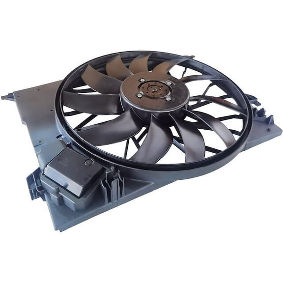 Auxiliary Fan Assembly - Compatible with 2008 - 2014 Mercedes-Benz CL65 AMG Base 2009 2010 2011 2012 2013