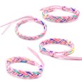 thumbnail image 6 of 10PCS Mix Colors Bracelets Adjustable Handmade Colorful Bracelet Nepal Woven Friendship Bracelets for Boys Girls, 6 of 13