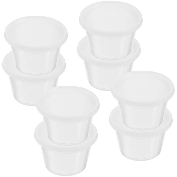 Containers with Lids for Storage Transparent PP Material 20pcs Small Plastic Bowls