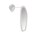 thumbnail image 2 of Meridian Furniture Holland White Polyresin Mirror, 2 of 6