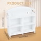 thumbnail image 2 of Organizador de cintas, estante de almacenamiento blanco, soporte de pared para cintas, estante de almacenamiento de MDF, 2 of 7