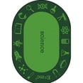 thumbnail image 2 of Joy Carpets 1912H-01 Science Stem Classroom Seating Round Rug  Green - 5 ft. 4 in., 2 of 7