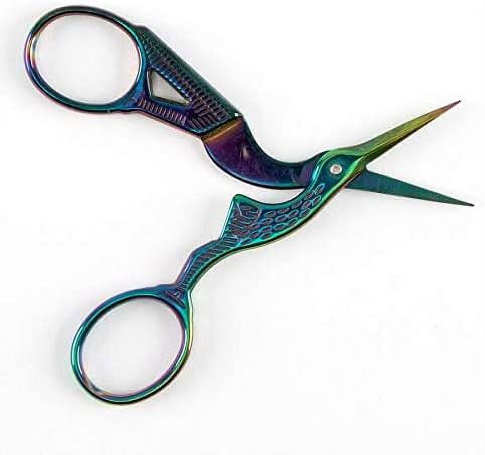 The Quilted Bear Embroidery & Dressmaking Scissors Set - Rainbow