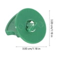 thumbnail image 4 of OULII 50Pcs Plastic Garden Buckle Green for Greenhouse Accessories and Insulation Shading Net Fixing, 4 of 8