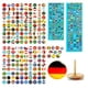 thumbnail image 4 of Alfileres de corcho chinchetas de bandera nacional 200 piezas colores brillantes para decoración ANGGREK Otros, 4 of 8