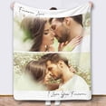thumbnail image 3 of Photo Blanket Customized Customized Blanket Gifts for Best Friend Sister Family Dad Mom Daughter Son (7 Size), 3 of 6