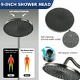 thumbnail image 6 of Wall-Mounted ShowerSpas Shower System,With 9" Rain Showerhead,5-Function Hand Shower,Adjustable Slide Bar and Soap Dish, 6 of 12