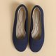thumbnail image 4 of Zapatos Plano Caminando Planos Ballet Mujer Resbalón en Cuña Baja para El Vestido Oficina Casual, 4 of 8