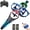 Blue 2batteries, variant on WISHRUN Foam Remote Control Airplanes RC Planes , 360° Flip Fighter Jet Toys, Stunt Roll, RC Airplane Fighter Jet with Light,Airplane Toy Gifts(Grey2batteries)
