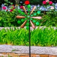 thumbnail image 3 of Kinetic Wind Spinner Aviator1 61in Single Blade, Green, Steel/Glass, 3 of 9