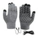 thumbnail image 3 of Guantes Punto Con Calefacción USB Ciclismo Invierno para Al Aire Libre (gris), 3 of 4