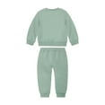 thumbnail image 2 of Wonderluxe Baby Boys' Long Sleeve Fleece Sweatshirt and Jogger, 3-Piece Set, Sizes 0-3M-24M, 2 of 13