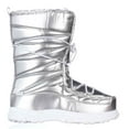 thumbnail image 3 of Womens Khombu Sasha Mid Calf Snow Boots - Silver, 3 of 6